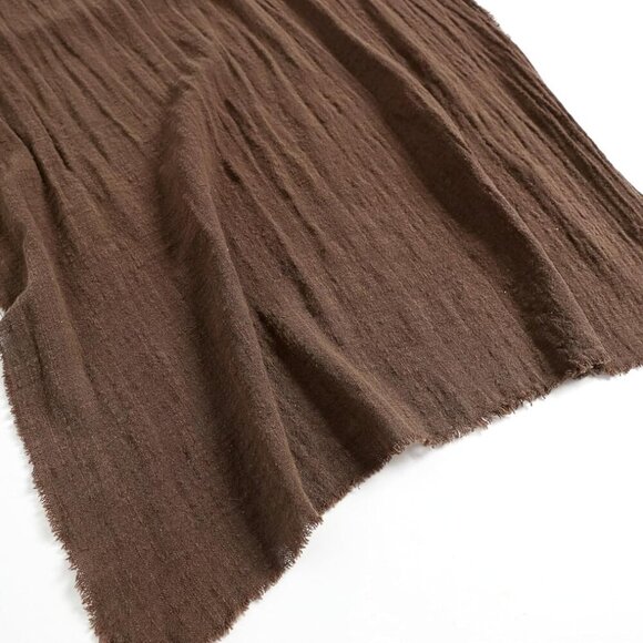Luxurious Cotton Scarf Wrap for Men & Women - Lightweight & Breathable Style - Picture 5 of 9